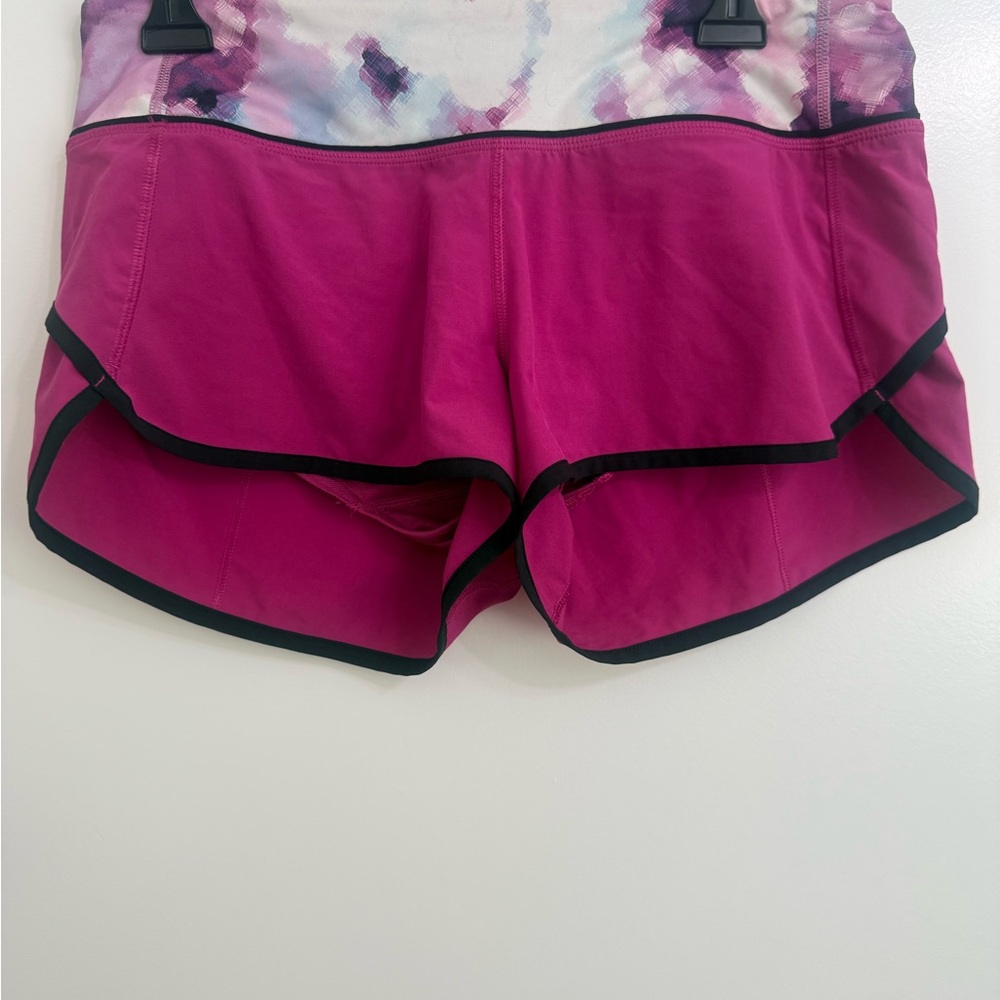 Lululemon Speed Shorts Pink Size 6